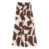 Pantalon large imprimé Veni chocolat Grace & Mila