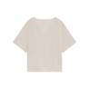 Top sable Violon Grace & Mila manches courtes femme