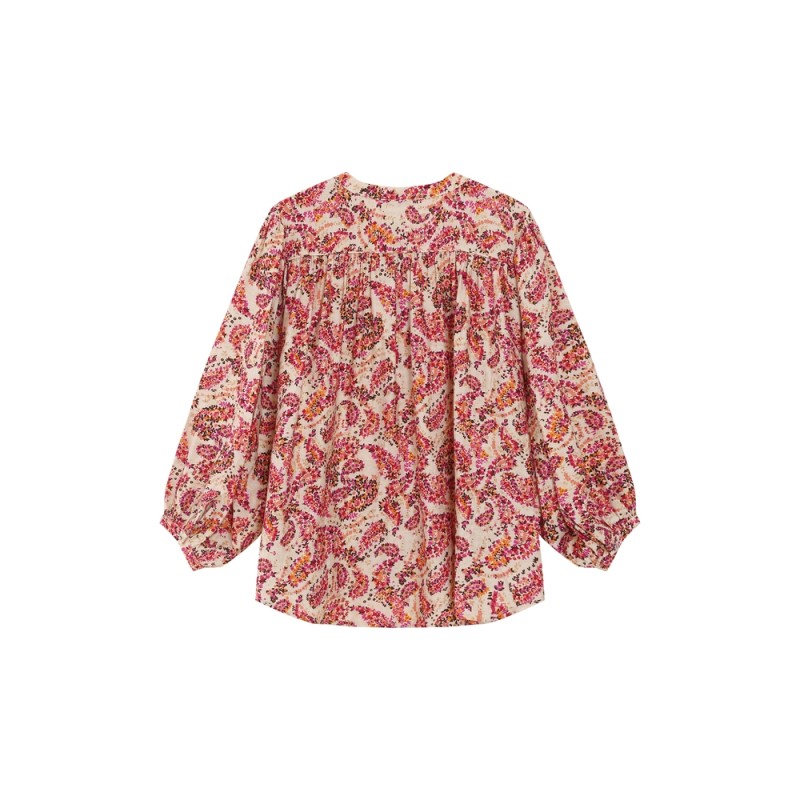 Blouse florale pêche Vezia Grace & Mila femme