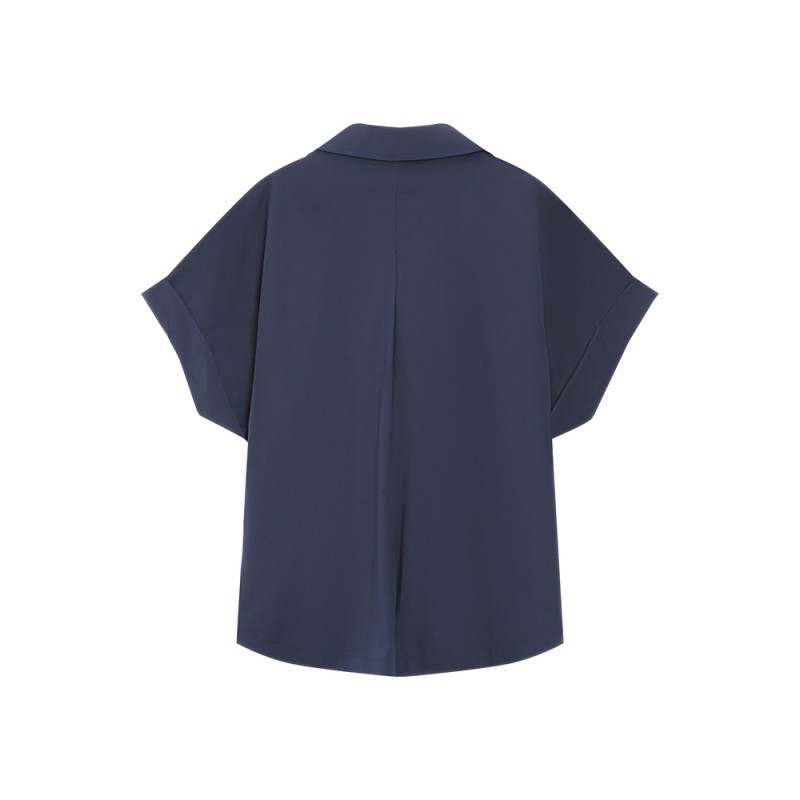 Blouse coton marine Versigny Grace & Mila femme