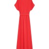 Grace et Mila robe longue sanguine portefeuille femme