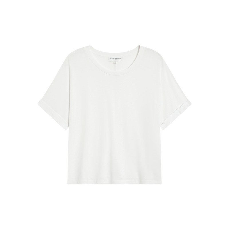 T-shirt Oversize Ivoire PARMA Grace et Mila Femme