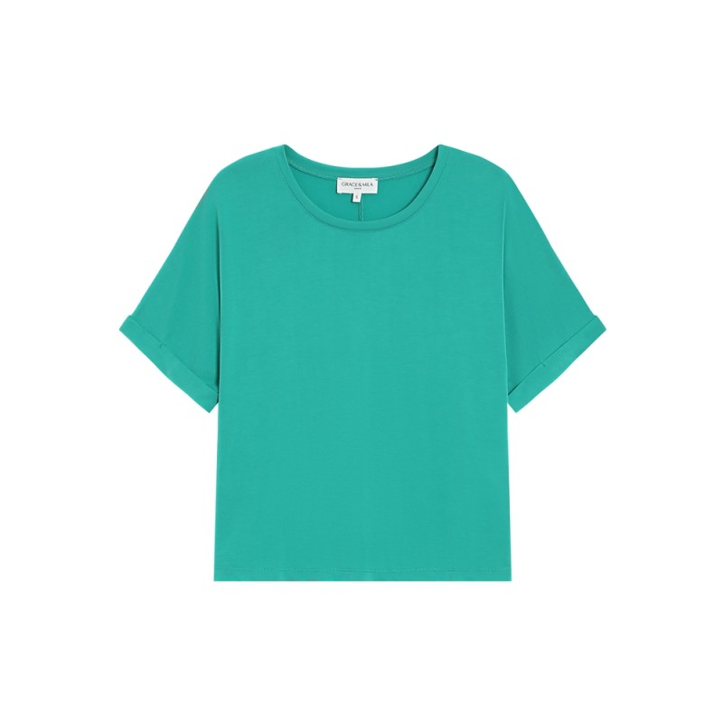 T-shirt Oversize Vert PARMA Grace et Mila Femme