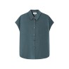 Perez emeraude- Chemise fluide à manches courtes GRACE & MILA Femme