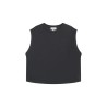 T-shirt sans manches GRACE & MILA modal carbone femme