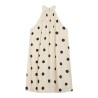 Robe Grace et Mila WARNA Écru Pois Femme