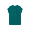 Chemise Grace et Mila WESRA Émeraude Femme Coton