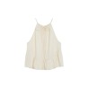 Top Grace et Mila WIDY Écru Femme Coton Chic