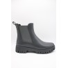 Bottines pluie Kirby Lemon Jelly gris mat femme
