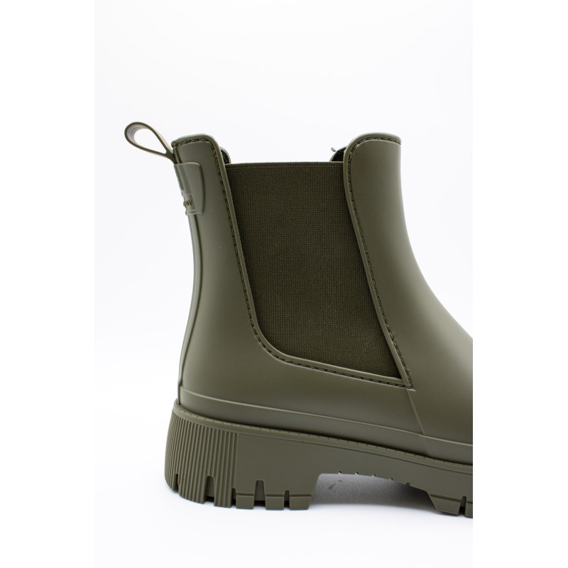 Bottines pluie Lemon Jelly Kirby kaki mat femme