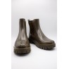 Bottines pluie Rory Lemon Jelly marron léopard