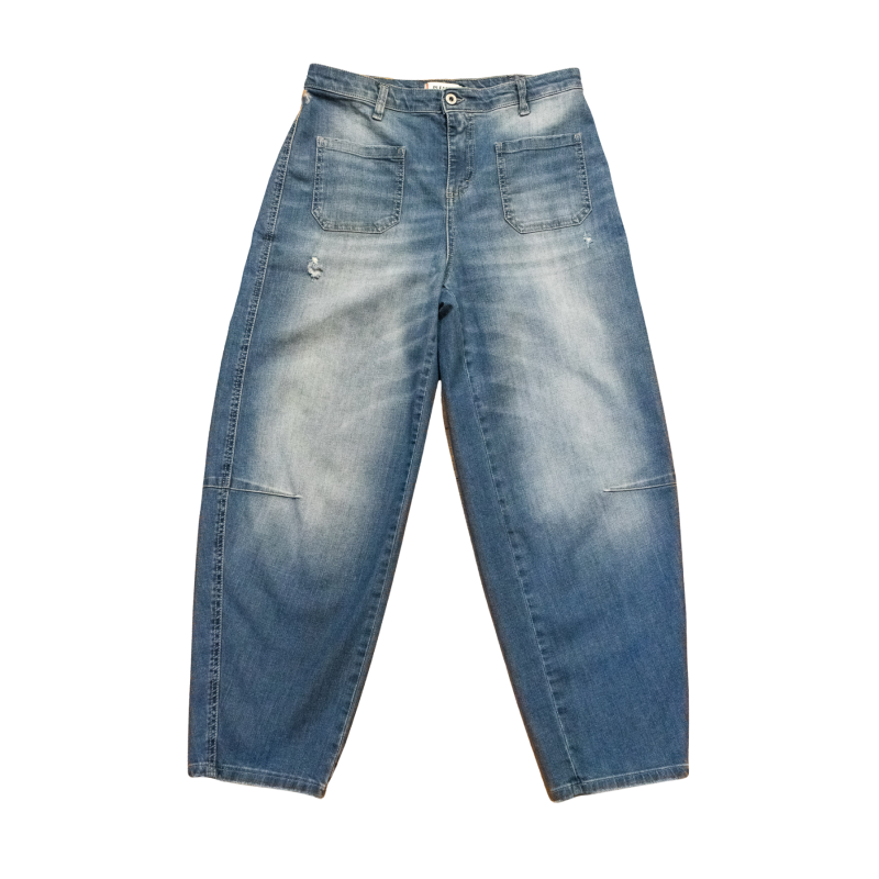 Jean loose femme Please denim clair P3EGBQ2W6E