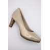 Escarpins dorés cuir femme Tamaris 1-22433-41