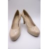 Escarpins beige vernis femme Tamaris 1-22432-43