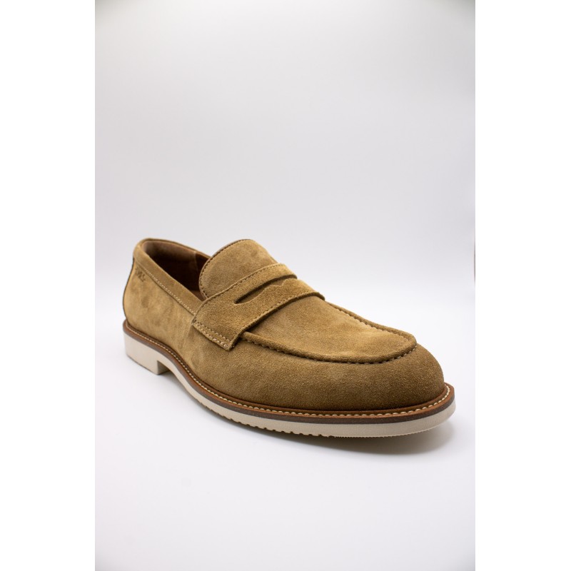 Mocassins Tamaris 1-14205-46-435 marron semelle blanche