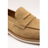 Mocassins Tamaris 1-14205-46-435 marron semelle blanche