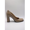 Escarpins Rosemetal J2140 beige vernis bout carré