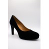 Escarpins noirs cuir suédine femme J2184J
