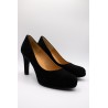 Escarpins noirs cuir suédine femme J2184J