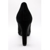 Escarpins noirs cuir suédine femme J2184J