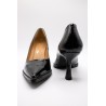 Jayet noirs - Escarpins à talons aiguilles ROSEMETAL Femme