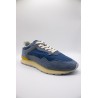 Baskets City Retro jaune et bleu semelle Memory Foam
