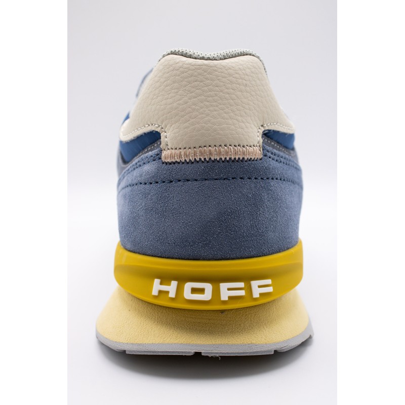 Baskets City Retro jaune et bleu semelle Memory Foam