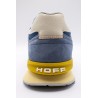 Baskets City Retro jaune et bleu semelle Memory Foam