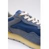 Baskets City Retro jaune et bleu semelle Memory Foam