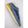 Baskets City Retro jaune et bleu semelle Memory Foam