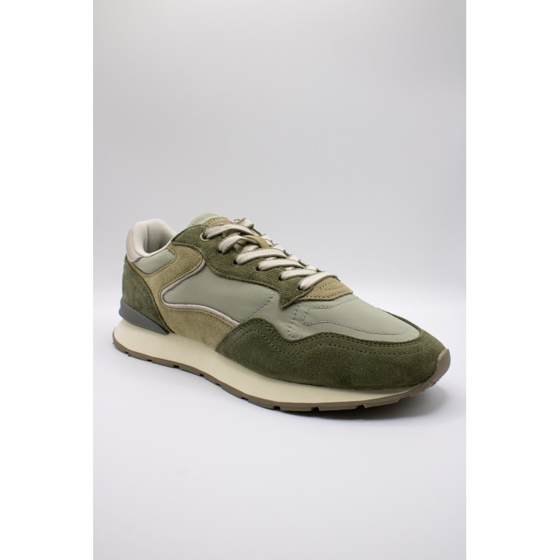 Baskets City kaki homme semelle mémoire de forme