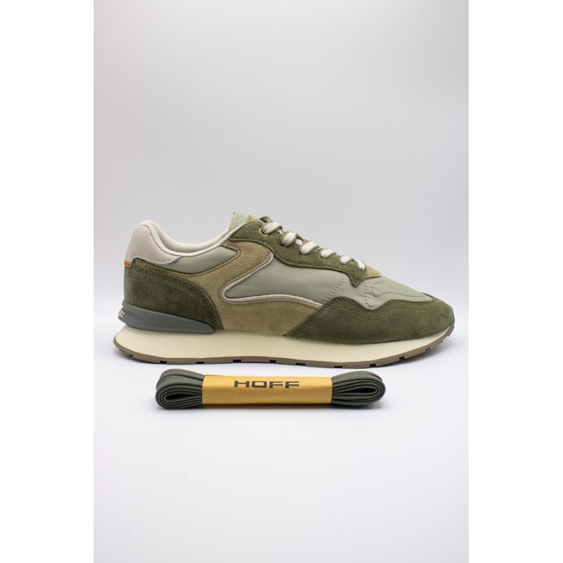 Baskets City kaki homme semelle mémoire de forme