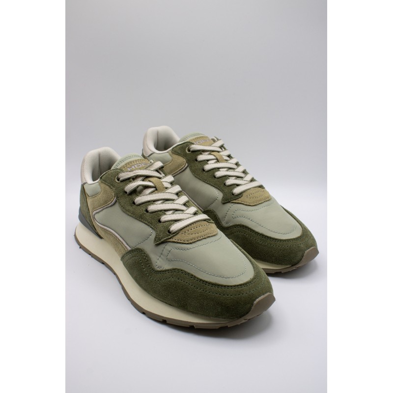 Baskets City kaki homme semelle mémoire de forme