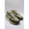 Baskets City kaki homme semelle mémoire de forme