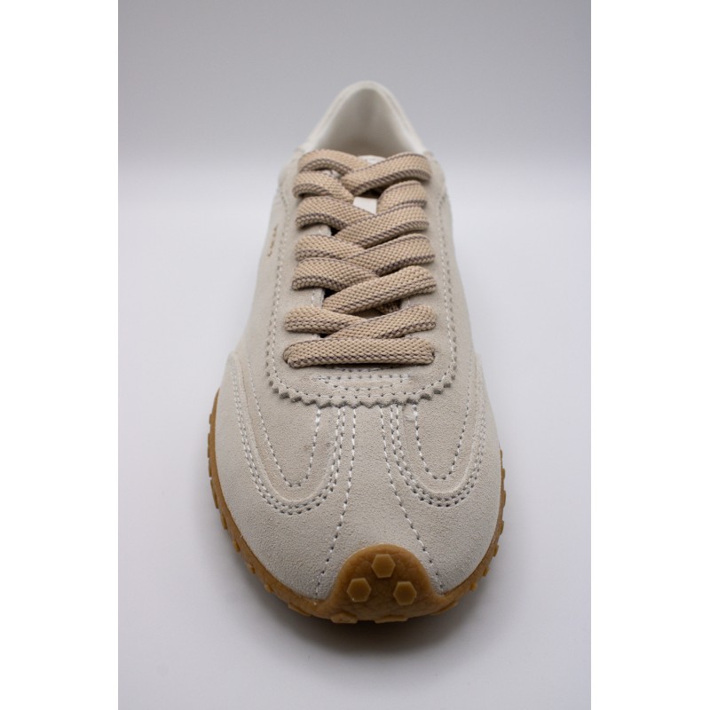 Baskets Hoff Bridge beige daim femme mémoire de forme
