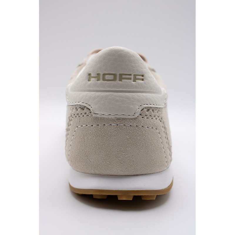 Baskets Hoff Bridge beige daim femme mémoire de forme