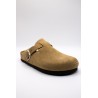 Sabots cuir beige femme FIJ2401 other step