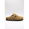 Sabots cuir beige femme FIJ2401 other step