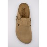 Sabots cuir beige femme FIJ2401 other step