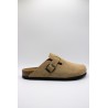 Sabots cuir beige homme FIJ2401 other and step
