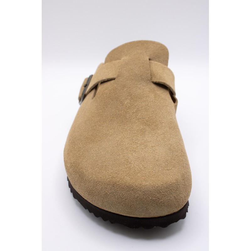Sabots cuir beige homme FIJ2401 other and step