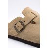 Sabots cuir beige homme FIJ2401 other and step