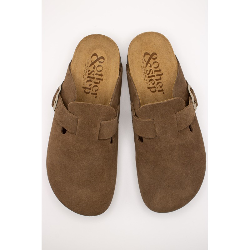 Fiji marron - Sabots OTHER STEP Femme