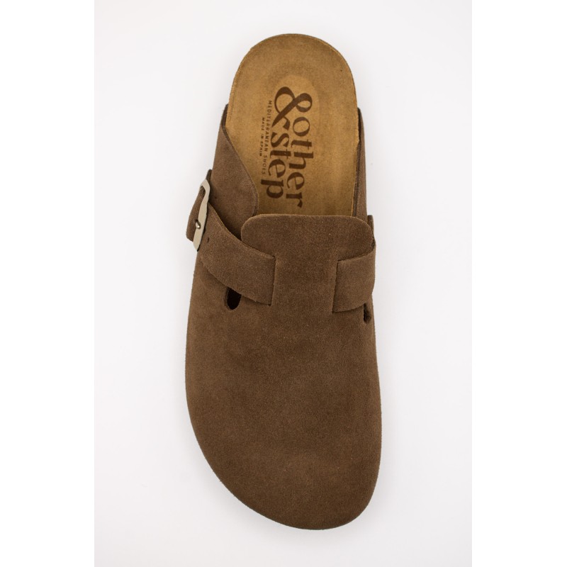 Fiji marron - Sabots OTHER STEP Femme