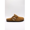 Sabots cuir muscade femme tressés other step