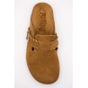Sabots cuir muscade femme tressés other step