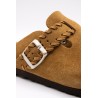 Sabots cuir muscade femme tressés other step