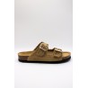 Sandales cuir tressé femme double brides OTHER STEP