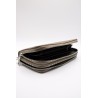 Portefeuille en cuir taupe - MARLON Femme