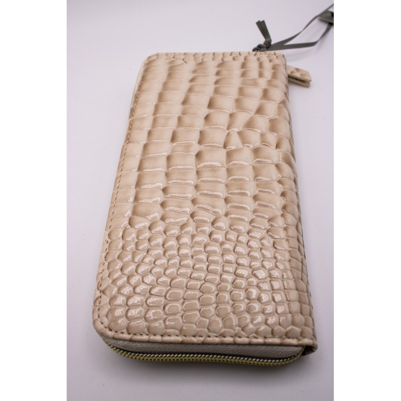 Portefeuille écru effet écailles - THE MOSHI Femme